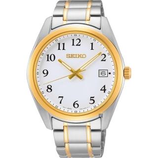 【SEIKO 精工】CS 城市簡約手錶 送行動電源 畢業禮物(SUR460P1/6N52-00F0KS)