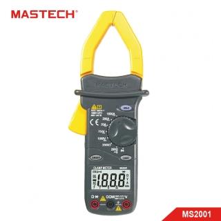 【MASTECH 邁世】數字交流鉗形表 含二極管測試功能 1000A高精度 防燒(MS2001)