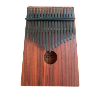 【Pangolin】非洲酸枝 紅壇 搭配PVD鍍鈦鋼片-曜岩黑 箱式實木卡林巴琴 拇指琴(療癒小樂器)
