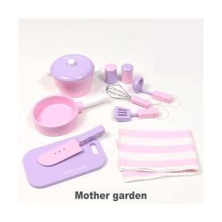 【Mother garden】廚具-10件工具組 粉紫
