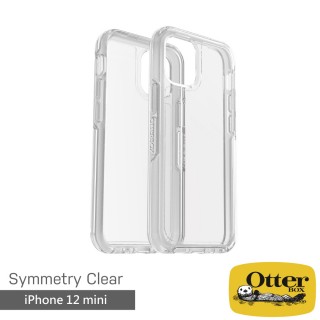 【OtterBox】iPhone 12 mini 5.4吋 Symmetry炫彩透明保護殼(Clear透明)