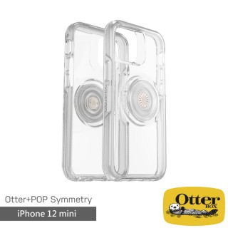 【OtterBox】iPhone 12 mini 5.4吋 Symmetry炫彩透明泡泡騷保護殼(透明)