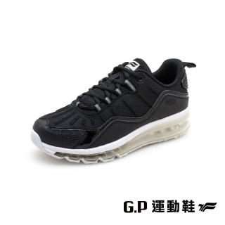 【G.P】全氣墊運動休閒鞋P7633W-黑色(SIZE:36-40 共二色)