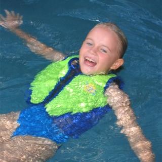【Splash About 潑寶】兒童 背心 夾克 浮力 - 螢光綠 / 寶藍-1-6歲(浮力背心)