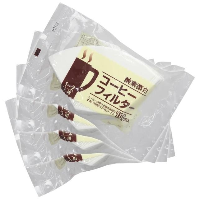 【日本KANAE】梯型漂白101濾紙(1000枚入)