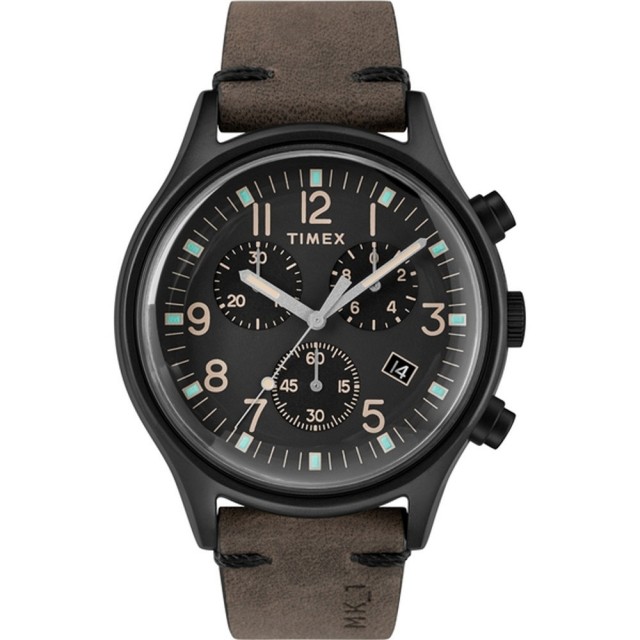 【TIMEX】沙漠風暴計時皮帶腕錶(TW2R96500)