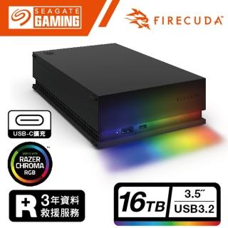 【SEAGATE 希捷】FireCuda Gaming Hub 16TB 3.5吋 外接硬碟(STKK16000400)