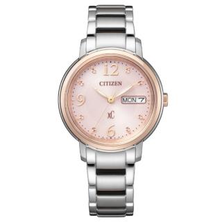 【CITIZEN 星辰】xC系列 光動能時尚腕錶 母親節 禮物(EW2425-57W)