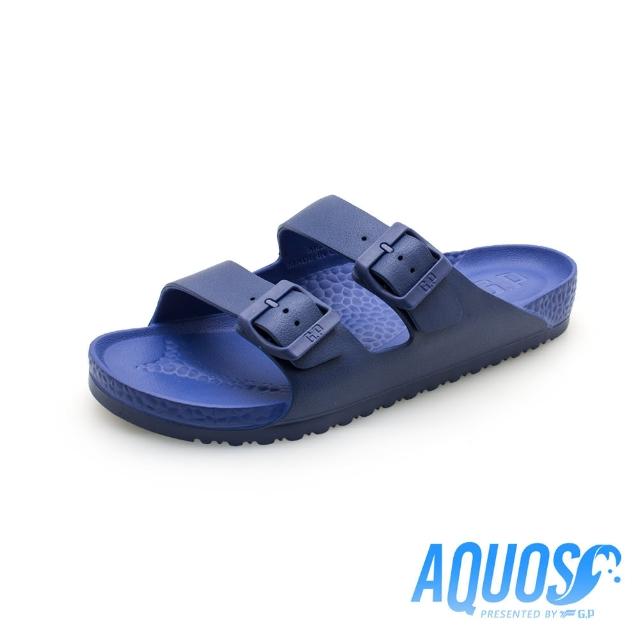 【G.P】AQUOS雙硬度柏肯防水拖鞋A5115-藍色(SIZE:40-44 共七色)