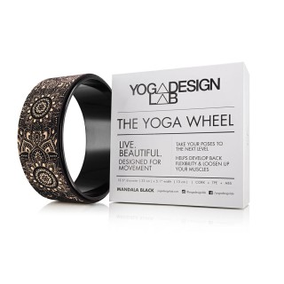【Yoga Design Lab】The Yoga Wheel 瑜珈輪 - Cork Mandala(軟木瑜珈輪)