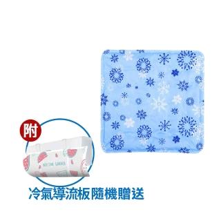 【Jo Go Wu】降溫軟冰涼墊2入組贈冷氣導流板(水涼墊/寵物冰涼墊/睡墊/床墊/坐墊)