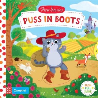 【Song Baby】First Stories：Puss In Boots 鞋貓劍客(操作書)