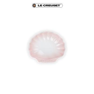 【Le Creuset】瓷器貝殼盤-小(淡粉紅)