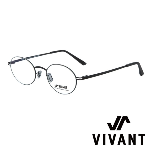 【VIVANT】韓國小圓框 光學眼鏡(．黑 comme C1)