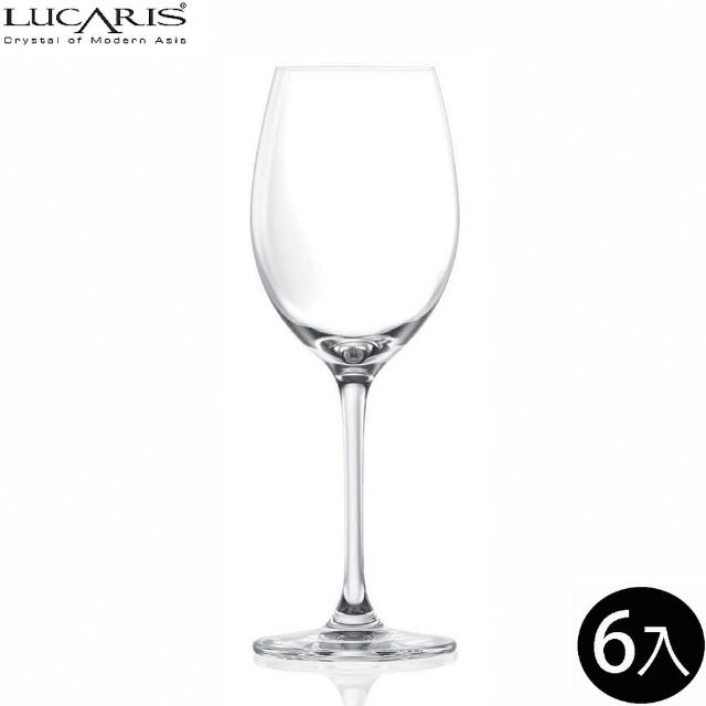 【LUCARIS】無鉛水晶 白酒杯 255cc 芮思琳 6入組 曼谷系列(白酒杯)
