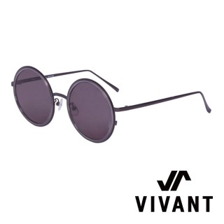 【VIVANT】韓國 復古正圓框 潮流 太陽眼鏡(．黑 MOIS Ⅱ C1)