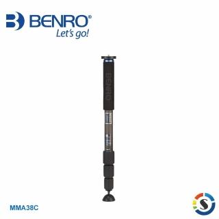 【BENRO 百諾】MMA38C Mach3系列碳纖維單腳架(勝興公司貨)
