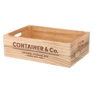 【NITORI 宜得利家居】木製收納盒 SHACK2 寬低型 橫式半格型 NA 整理盒 置物盒