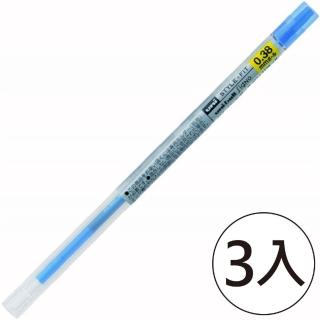 【UNI】三菱 UMR-109 鋼珠筆芯 0.38 藍(3入1包)