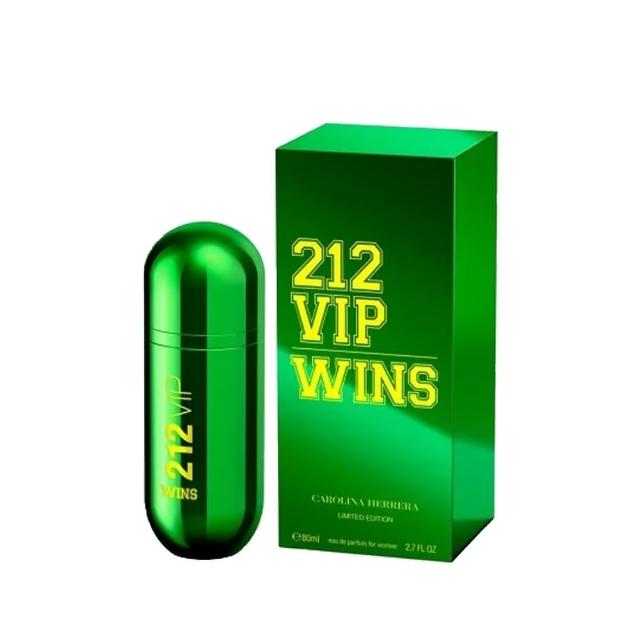 【Carolina Herrera】CH 212 VIP WINS 綠色奇蹟 限量版 女性淡香精 80ml(專櫃公司貨)