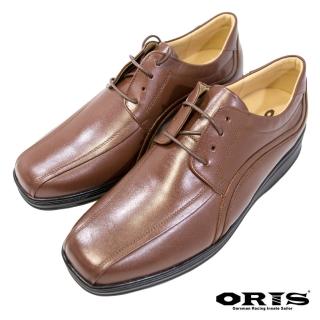 【oris 帆船鞋】美國專利超寬楦綁帶空氣氣墊鞋-咖色-S0949N03(真皮/手工/皮鞋)