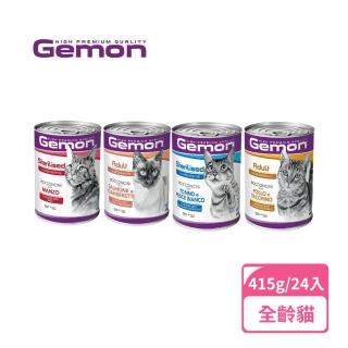 【Gemon 啟蒙】主食貓罐頭415g-24入(貓主食罐、貓罐頭、無穀貓罐、成貓罐、全齡貓罐、老貓罐)