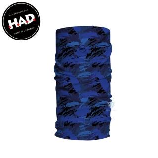 【德國 HAD】HA450 Coolmax頭巾 - 藍色生存(HAD/Coolmax頭巾/百變頭巾)