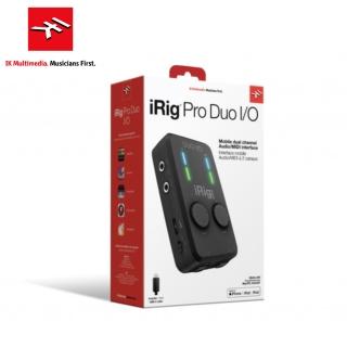 【IK Multimedia】iRig Pro duo I/O 行動錄音介面(原廠公司貨 商品保固有保障)