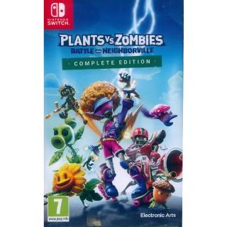 【Nintendo 任天堂】NS Switch 植物大戰殭屍：和睦小鎮保衛戰 完整版 中英日文歐版(Plants vs. Zombies)