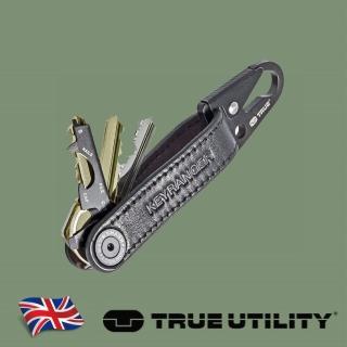 【TRUE UTILITY】英國多功能皮革鑰匙圈工具扣環Keyranger(TU920)
