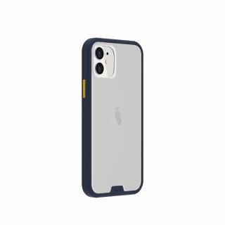 【hoda】iPhone 12 mini 5.4吋 柔石軍規防摔保護殼(寶石藍)