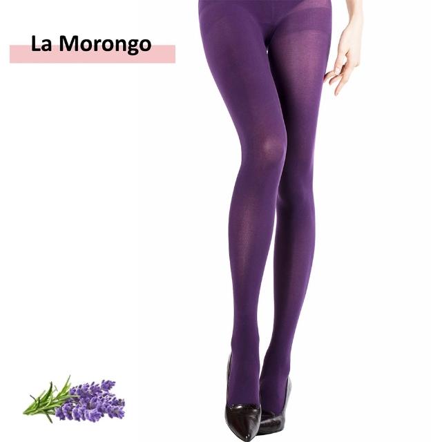 【La Morongo Co. 法國樂木美品】褲襪 飽和紫色80D(日本 辦公室 OL 穿搭)