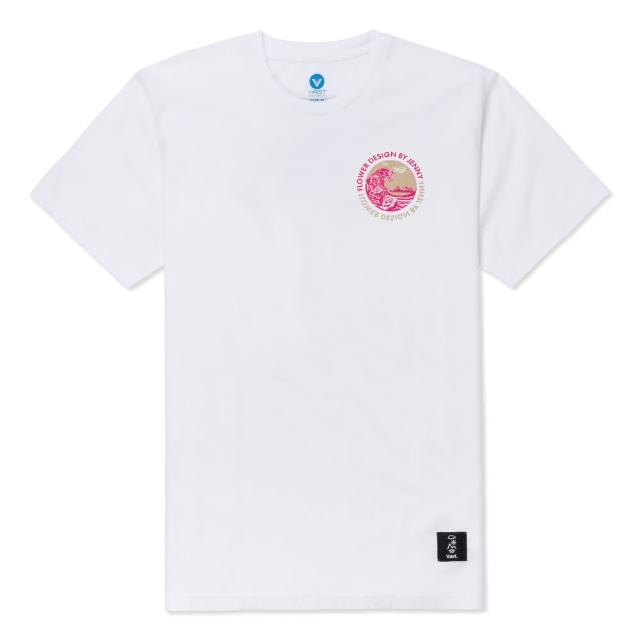 【VAST TAIWAN】Rose Wave Tee 白色(T-shirt)