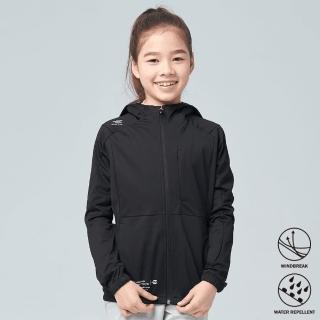 【BATIS 巴帝斯】防風防潑水修身機能運動外套 - 女童(風衣外套)