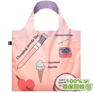 【LOQI】少女心(購物袋.環保袋.收納.春捲包)