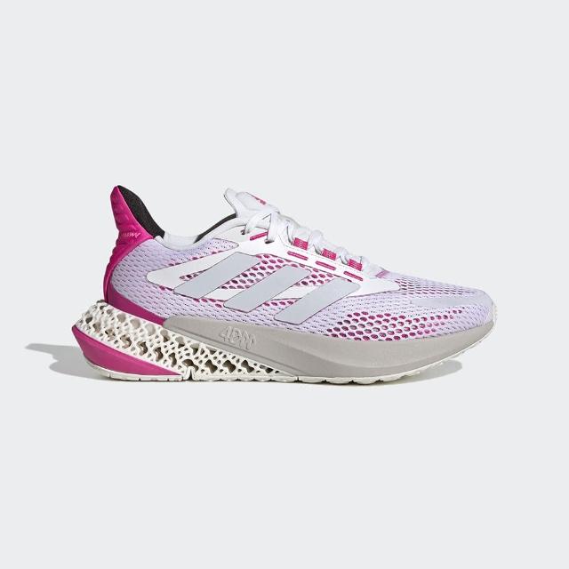 【adidas 愛迪達】4DFWD PULSE W 跑步鞋 女 白(Q46225)