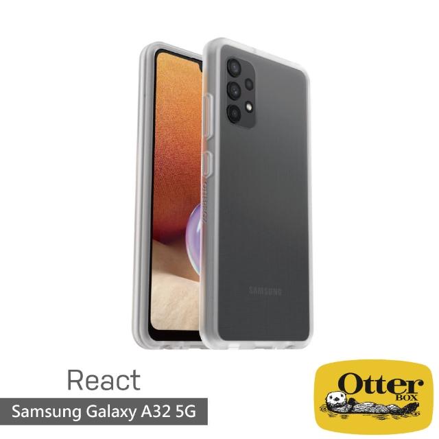 【OtterBox】Samsung Galaxy A32 5G 6.5吋 React輕透防摔殼(透明)