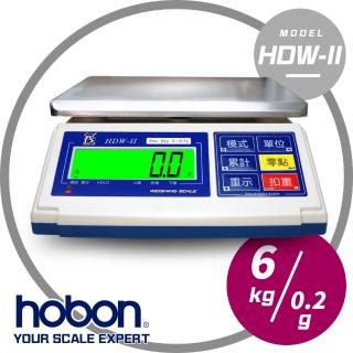 【HOBON】HDW-6K 計重秤(秤量6kg/感量0.2g)