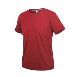 【HODARLA】ZERO DRY男機能排汗棉短袖T恤-台灣製 抗UV 反光 上衣 慢跑 紅(3158407)