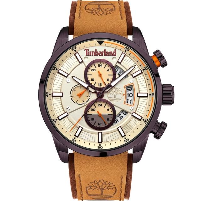 【Timberland】天柏嵐 城市野營多功能手錶-46mm(TDWGF2102604)