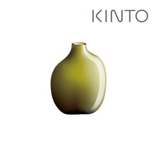 【Kinto】SACCO玻璃造型花瓶02- 綠