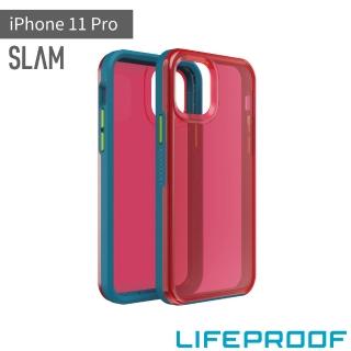 【LifeProof】iPhone 11 Pro 5.8吋 SLAM 防摔保護殼(透紅/藍)