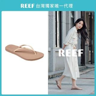 【REEF】REEF CUSHION SLIM系列 舒適細長帶夾腳拖 RF0A39U6NUD(女款夾腳拖)