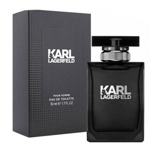 【KARL LAGERFELD 卡爾】卡爾·拉格斐 同名時尚男性淡香水(50ml.平行輸入)