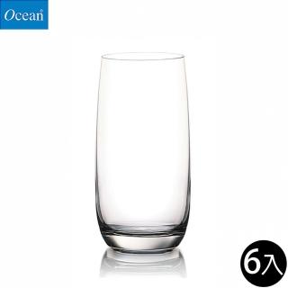 【Ocean】玻璃杯 高球杯 370ml Iris系列 6入組(高球杯 玻璃杯)