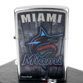 【ZIPPO】美系~MLB美國職棒大聯盟-國聯-Miami Marlins邁阿密馬林魚隊
