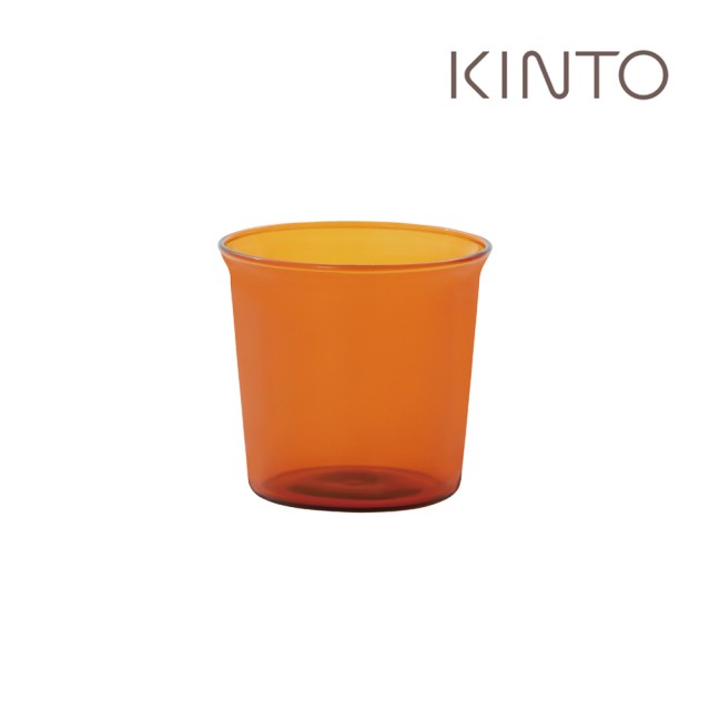 【Kinto】CAST AMBER琥珀色玻璃杯 180ml