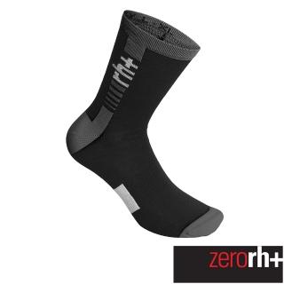 【ZeroRH+】義大利美麗諾羊毛15cm高筒運動襪(黑色 ICX9188_974)