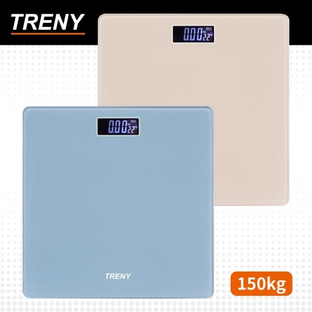 【TRENY】大踏板數位體重計-150KG