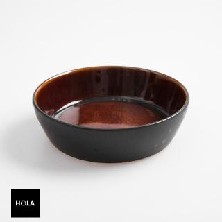 【HOLA】丹麥Bitz多用碗18cm-黑/琥珀